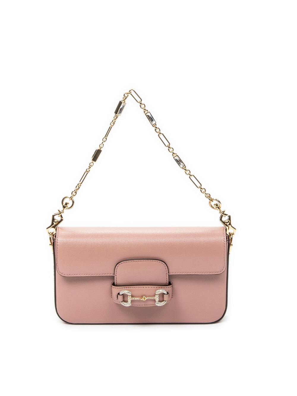 Gucci Horsebit Shoulder Bag Leather #376675G21B